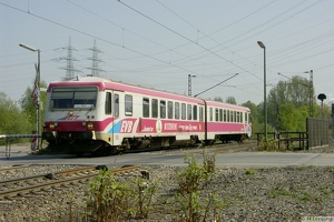 628 150-4 EVB-VT150 RB43 18-04-2011 Gelsenkirchen-Bismarck