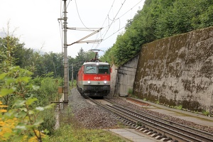 gemischter Güterzug auf der Arlbergbahn mit 1144 279 (29.08.2019)