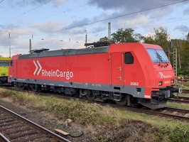 185 604-6 in Krefeld am Hauptbahnhof abgestellt