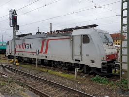 Baureihe 186 902 in Krefeld Hauptbahnhof